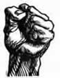 clenched fist by Frank Cieciorka